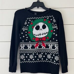 Disney Black Sweater - The Nightmare Before Christmas